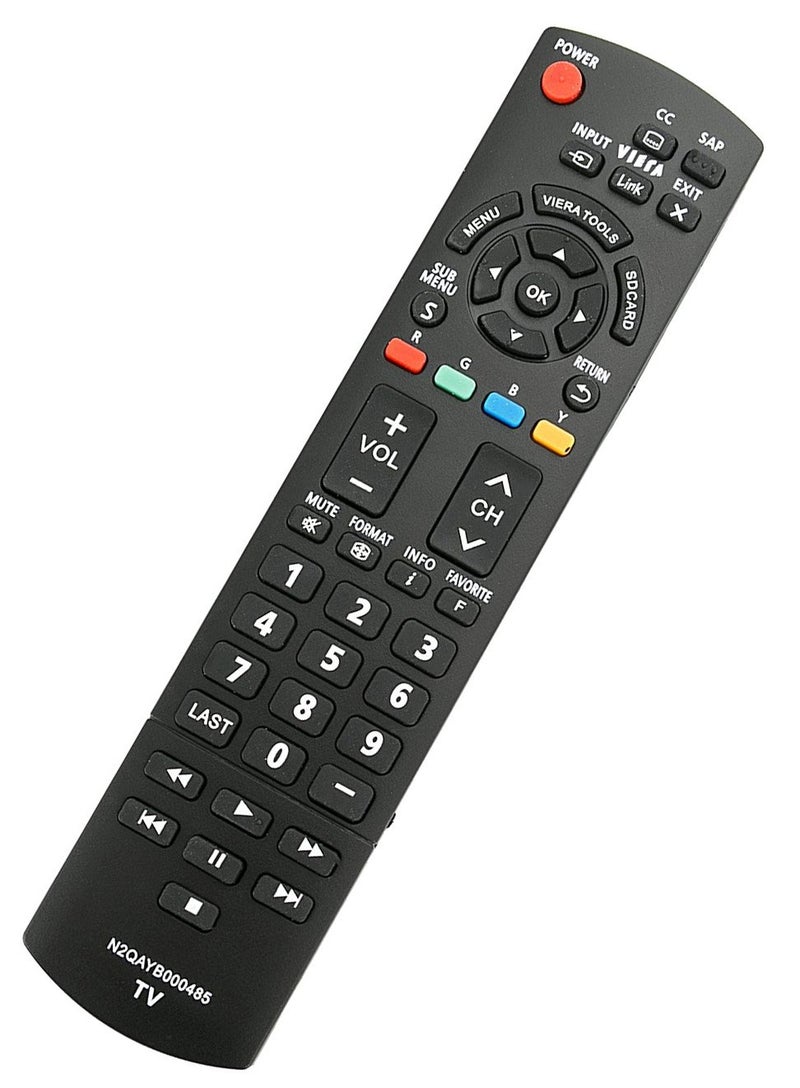 UBay N2QAYB000485 Remote Replacement for 99% Panasonic LCD LED Plasma Viera TVs - Image 2